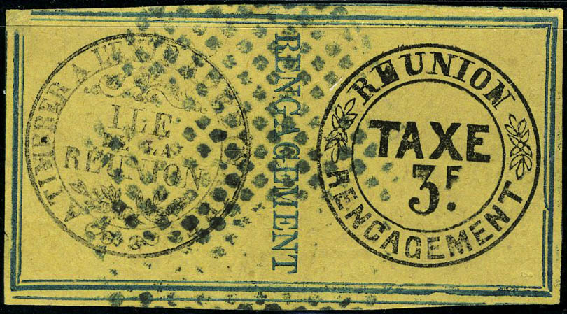 Lot 2612 - Reunión TIMBRES FISCAUX -  Francois Feldman F.C.N.P François FELDMAN sale #124