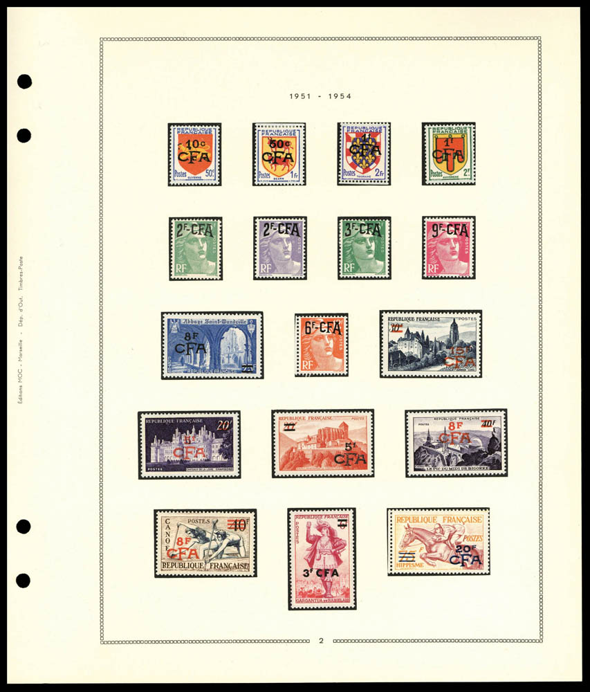 Lot 2614 - Reunión Lots & Collections -  Francois Feldman F.C.N.P François FELDMAN sale #124