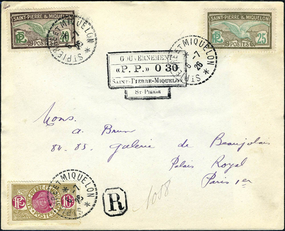 Lot 2640 - SAINT PIERRE & MIQUELON - Francois Feldman F.C.N.P François FELDMAN sale #124 Lot 2640 - SAINT PIERRE & MIQUELON - Francois Feldman F.C.N.P François FELDMAN sale #124
