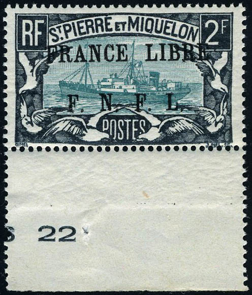 Lot 2645 - SAINT PIERRE & MIQUELON - Francois Feldman F.C.N.P François FELDMAN sale #124 Lot 2645 - SAINT PIERRE & MIQUELON - Francois Feldman F.C.N.P François FELDMAN sale #124