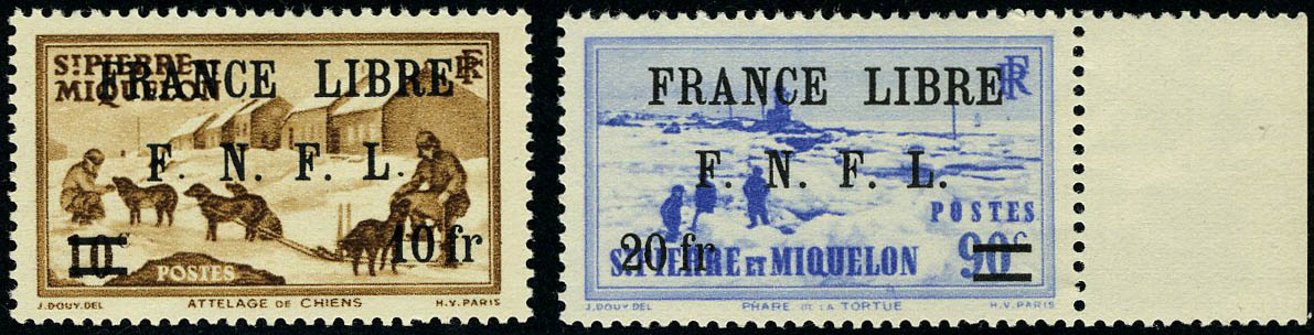 Lot 2648 - SAINT PIERRE & MIQUELON - Francois Feldman F.C.N.P François FELDMAN sale #124 Lot 2648 - SAINT PIERRE & MIQUELON - Francois Feldman F.C.N.P François FELDMAN sale #124