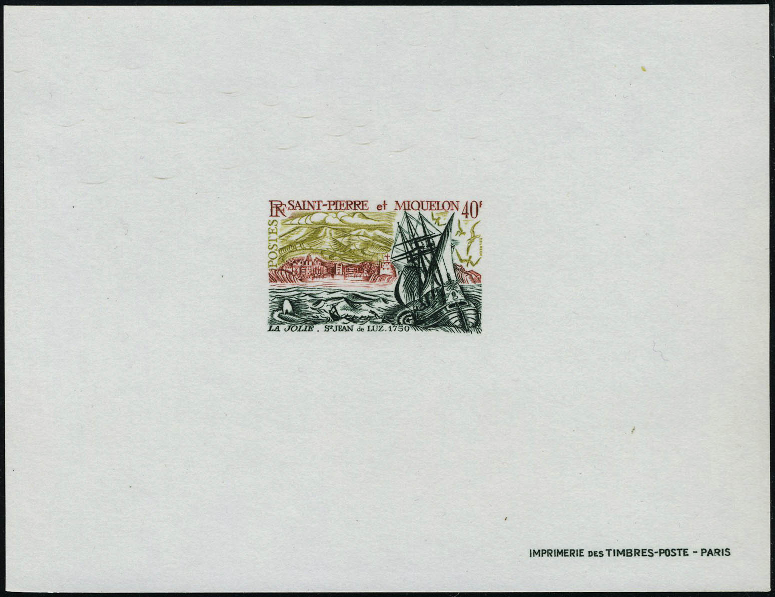 Lot 2656 - SAINT PIERRE & MIQUELON - Francois Feldman F.C.N.P François FELDMAN sale #124 Lot 2656 - SAINT PIERRE & MIQUELON - Francois Feldman F.C.N.P François FELDMAN sale #124
