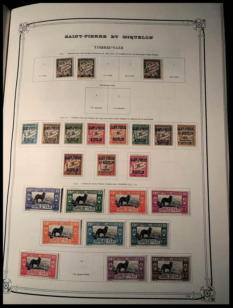 Lot 2670 - SAINT PIERRE & MIQUELON Lots & Collections - Francois Feldman F.C.N.P François FELDMAN sale #124 Lot 2670 - SAINT PIERRE & MIQUELON Lots & Collections - Francois Feldman F.C.N.P François FELDMAN sale #124