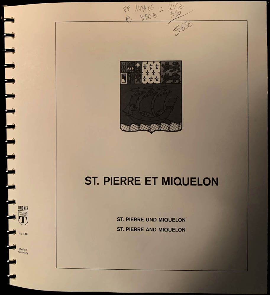 Lot 2671 - SAINT PIERRE & MIQUELON Lots & Collections - Francois Feldman F.C.N.P François FELDMAN sale #124 Lot 2671 - SAINT PIERRE & MIQUELON Lots & Collections - Francois Feldman F.C.N.P François FELDMAN sale #124