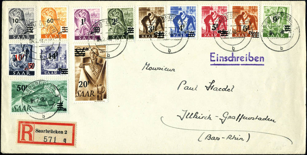 Lot 2694 - Sarre  -  Francois Feldman F.C.N.P François FELDMAN sale #124