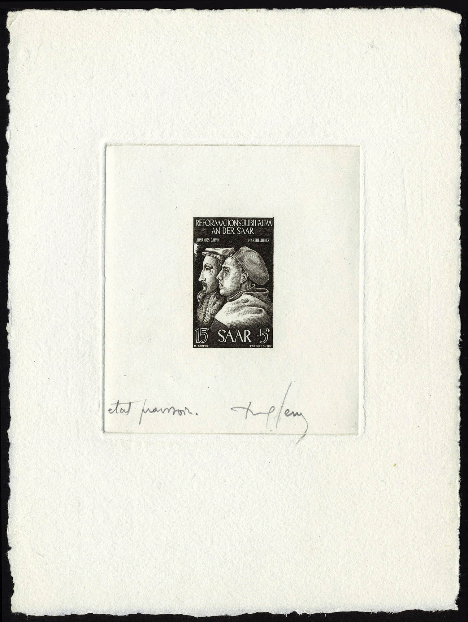 Lot 2709 - Sarre  -  Francois Feldman F.C.N.P François FELDMAN sale #124