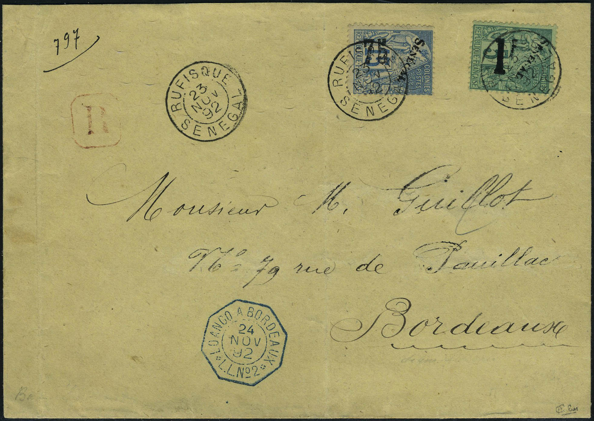 Lot 2715 - senegal - Francois Feldman F.C.N.P François FELDMAN sale #124 Lot 2715 - senegal - Francois Feldman F.C.N.P François FELDMAN sale #124