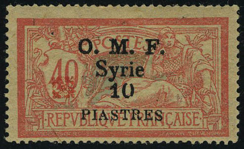 Lot 2743 - syrie - Francois Feldman F.C.N.P François FELDMAN sale #124 Lot 2743 - syrie - Francois Feldman F.C.N.P François FELDMAN sale #124