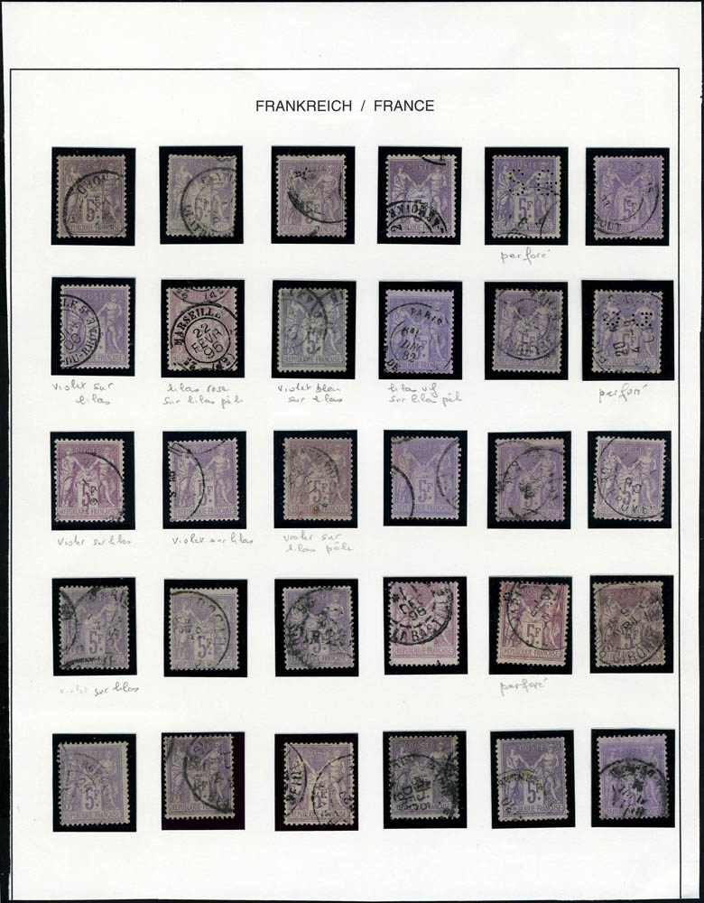 Lot 285 - France 3.eme.republique - Francois Feldman F.C.N.P François FELDMAN sale #124 Lot 285 - France 3.eme.republique - Francois Feldman F.C.N.P François FELDMAN sale #124