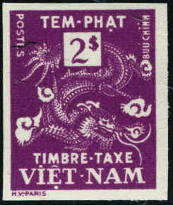 Lot 2857 - vietnam timbres-taxe - Francois Feldman F.C.N.P François FELDMAN sale #124 Lot 2857 - vietnam timbres-taxe - Francois Feldman F.C.N.P François FELDMAN sale #124