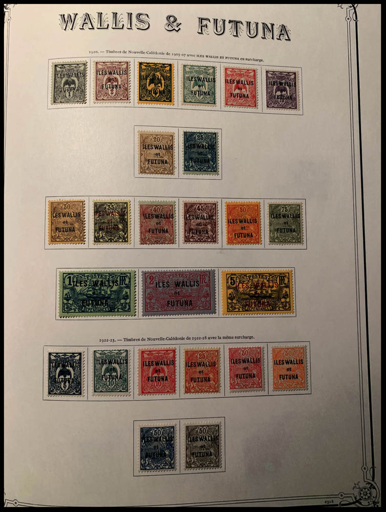 Lot 2886 - WALLIS & FUTUNA Lots & Collections - Francois Feldman F.C.N.P François FELDMAN sale #124 Lot 2886 - WALLIS & FUTUNA Lots & Collections - Francois Feldman F.C.N.P François FELDMAN sale #124