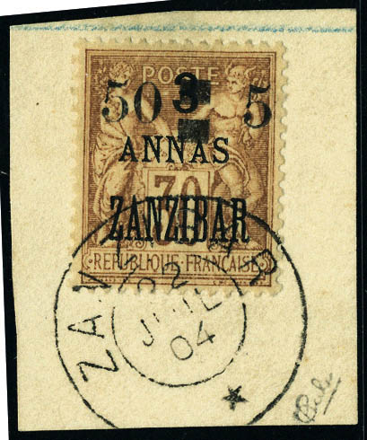 Lot 2891 - zanzibar  -  Francois Feldman F.C.N.P François FELDMAN sale #124