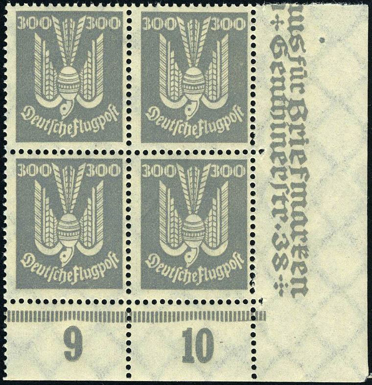 Lot 2913 - allemagne poste aerienne - Francois Feldman F.C.N.P François FELDMAN sale #124 Lot 2913 - allemagne poste aerienne - Francois Feldman F.C.N.P François FELDMAN sale #124