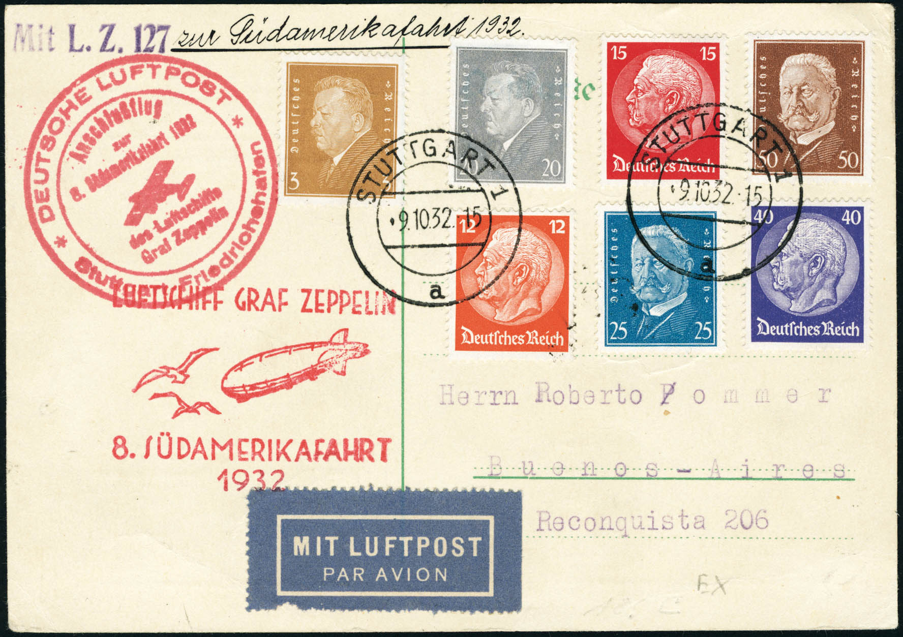 Lot 2923 - allemagne poste aerienne - Francois Feldman F.C.N.P François FELDMAN sale #124 Lot 2923 - allemagne poste aerienne - Francois Feldman F.C.N.P François FELDMAN sale #124