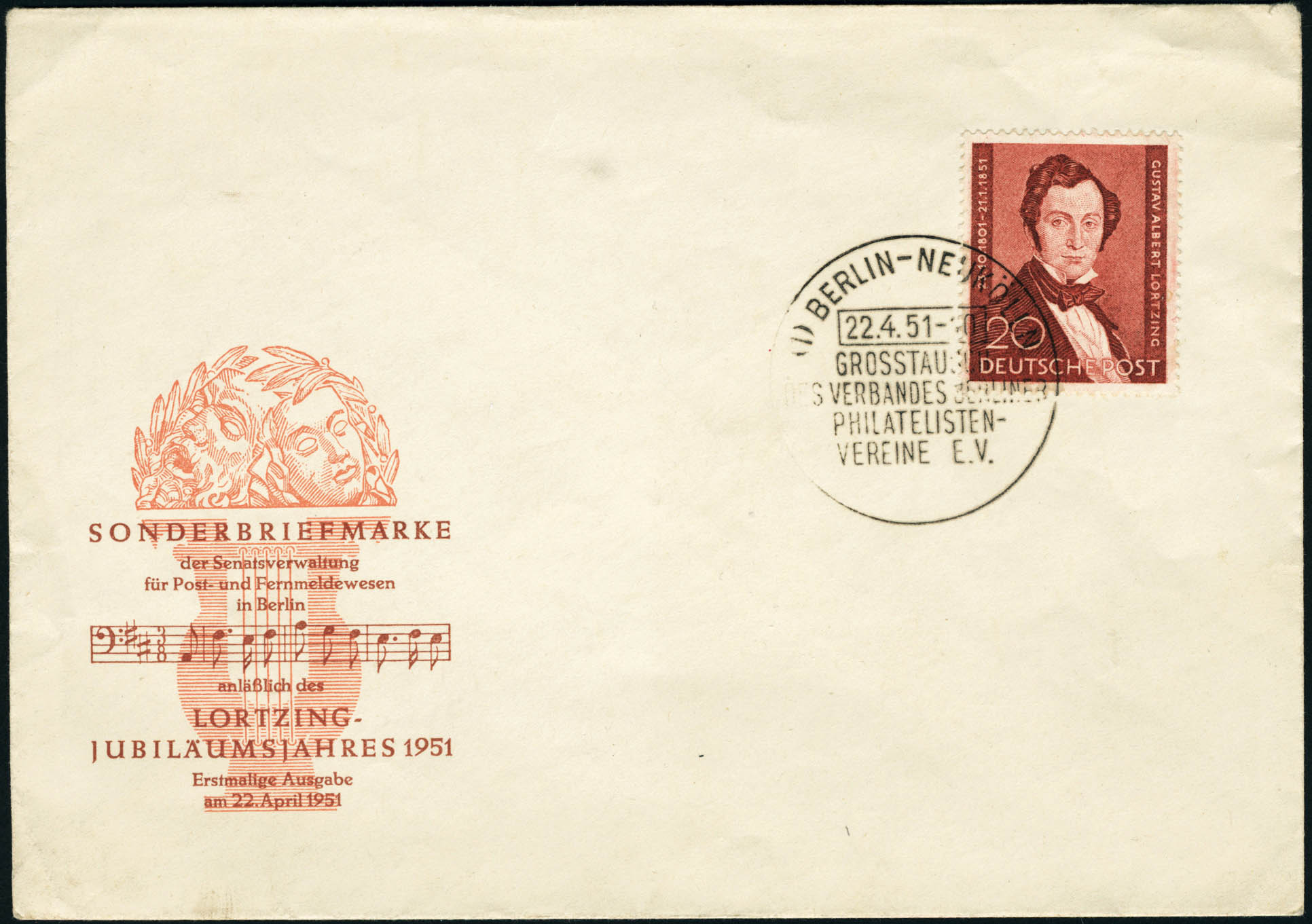 Lot 2952 - allemagne (berlin)  -  Francois Feldman F.C.N.P François FELDMAN sale #124