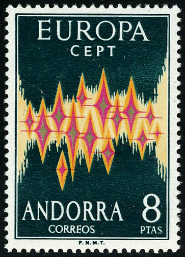 Lot 2961 - andorre espagnol  -  Francois Feldman F.C.N.P François FELDMAN sale #124