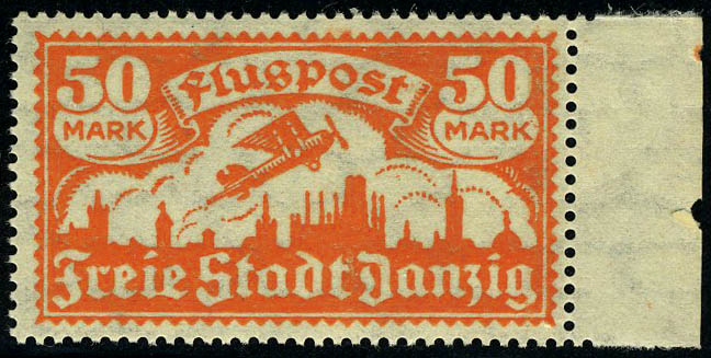 Lot 3045 - dantzig poste aerienne - Francois Feldman F.C.N.P François FELDMAN sale #124 Lot 3045 - dantzig poste aerienne - Francois Feldman F.C.N.P François FELDMAN sale #124