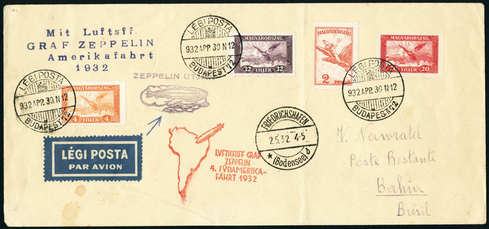 Lot 3102 - hongrie poste aerienne - Francois Feldman F.C.N.P François FELDMAN sale #124 Lot 3102 - hongrie poste aerienne - Francois Feldman F.C.N.P François FELDMAN sale #124