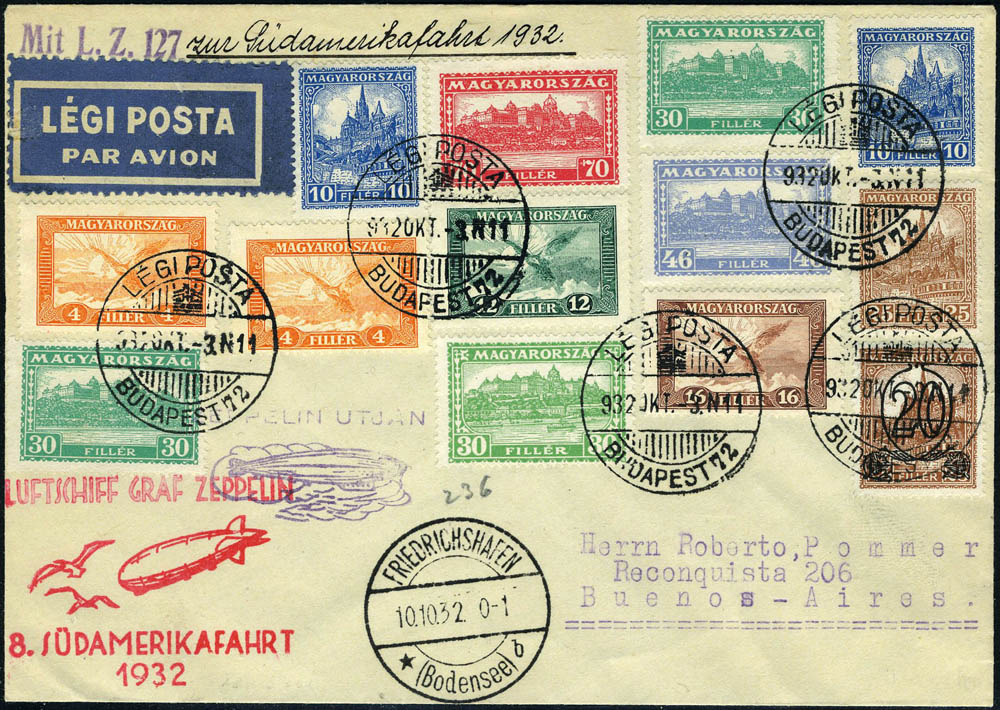 Lot 3107 - hongrie poste aerienne - Francois Feldman F.C.N.P François FELDMAN sale #124 Lot 3107 - hongrie poste aerienne - Francois Feldman F.C.N.P François FELDMAN sale #124
