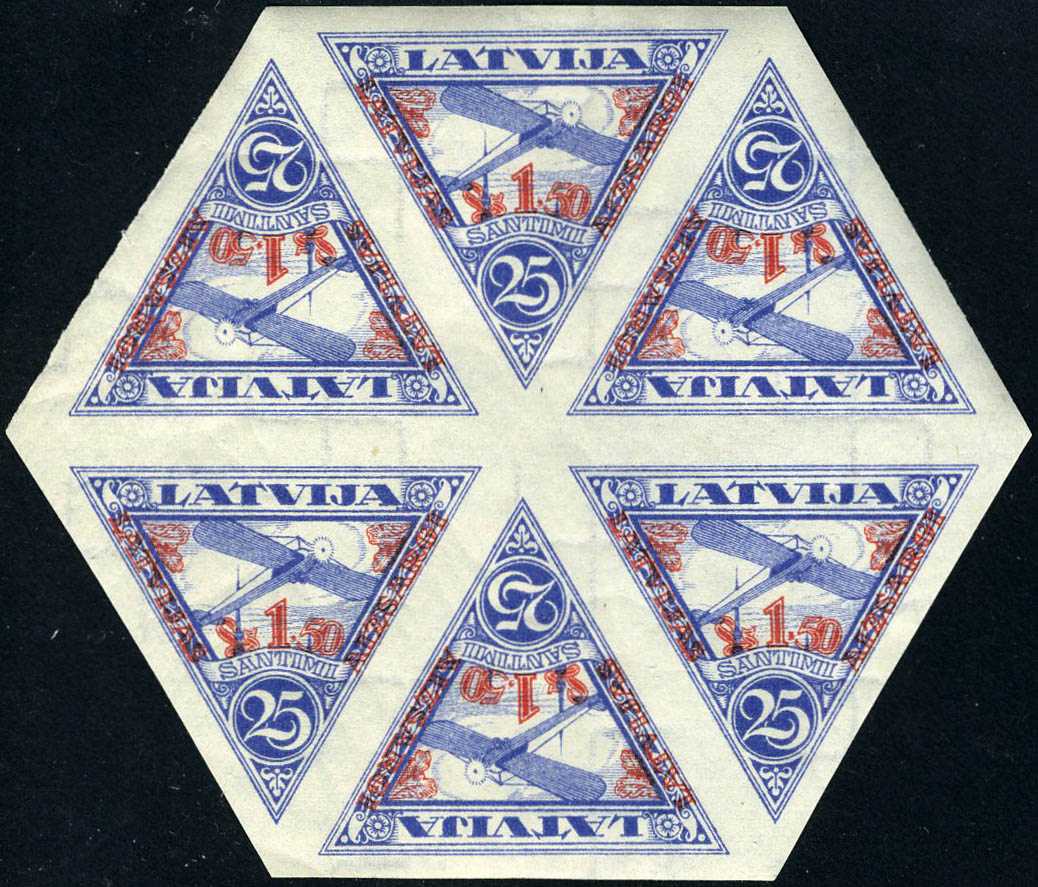 Lot 3203 - lettonie poste aerienne -  Francois Feldman F.C.N.P François FELDMAN sale #124
