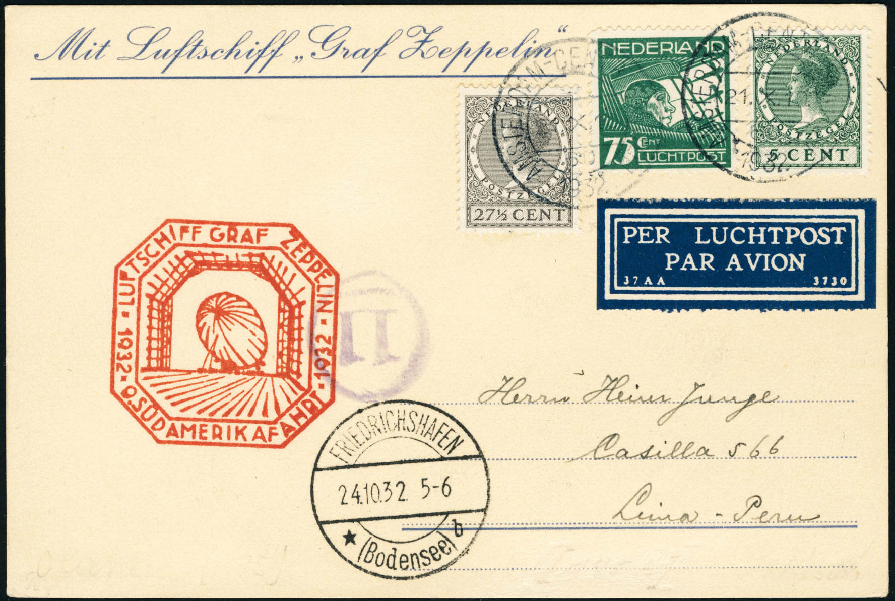Lot 3256 - pays bas poste aerienne - Francois Feldman F.C.N.P François FELDMAN sale #124 Lot 3256 - pays bas poste aerienne - Francois Feldman F.C.N.P François FELDMAN sale #124