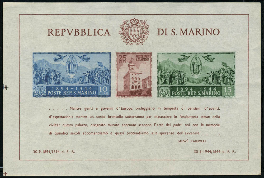 Lot 3310 - saint marin BLOCS & FEUILLETS - Francois Feldman F.C.N.P François FELDMAN sale #124 Lot 3310 - saint marin BLOCS & FEUILLETS - Francois Feldman F.C.N.P François FELDMAN sale #124
