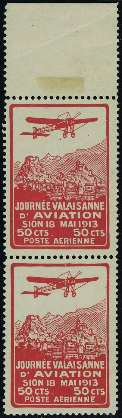 Lot 3357 - suisse poste aerienne - Francois Feldman F.C.N.P François FELDMAN sale #124 Lot 3357 - suisse poste aerienne - Francois Feldman F.C.N.P François FELDMAN sale #124