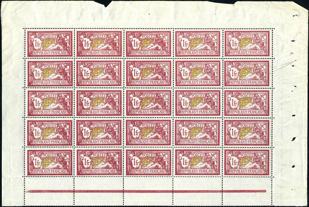 Lot 336 - France a partir de 1900 - Francois Feldman F.C.N.P François FELDMAN sale #124 Lot 336 - France a partir de 1900 - Francois Feldman F.C.N.P François FELDMAN sale #124