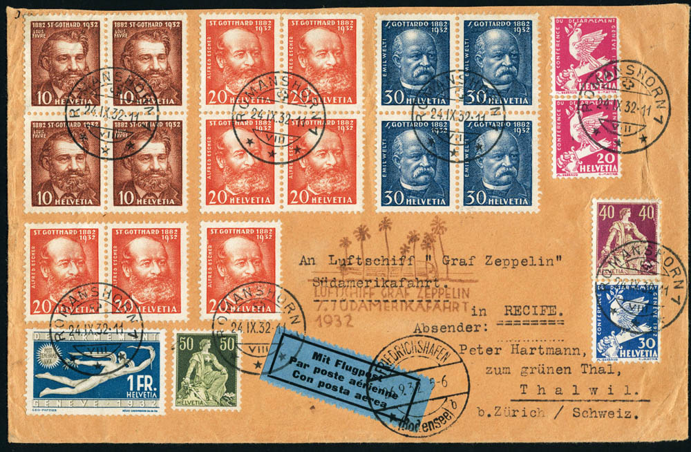 Lot 3368 - suisse poste aerienne - Francois Feldman F.C.N.P François FELDMAN sale #124 Lot 3368 - suisse poste aerienne - Francois Feldman F.C.N.P François FELDMAN sale #124