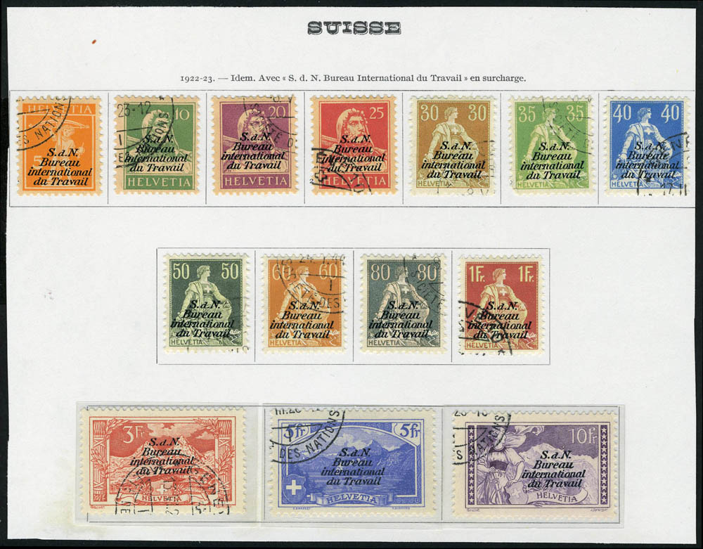 Lot 3388 - suisse timbres de service - Francois Feldman F.C.N.P François FELDMAN sale #124 Lot 3388 - suisse timbres de service - Francois Feldman F.C.N.P François FELDMAN sale #124