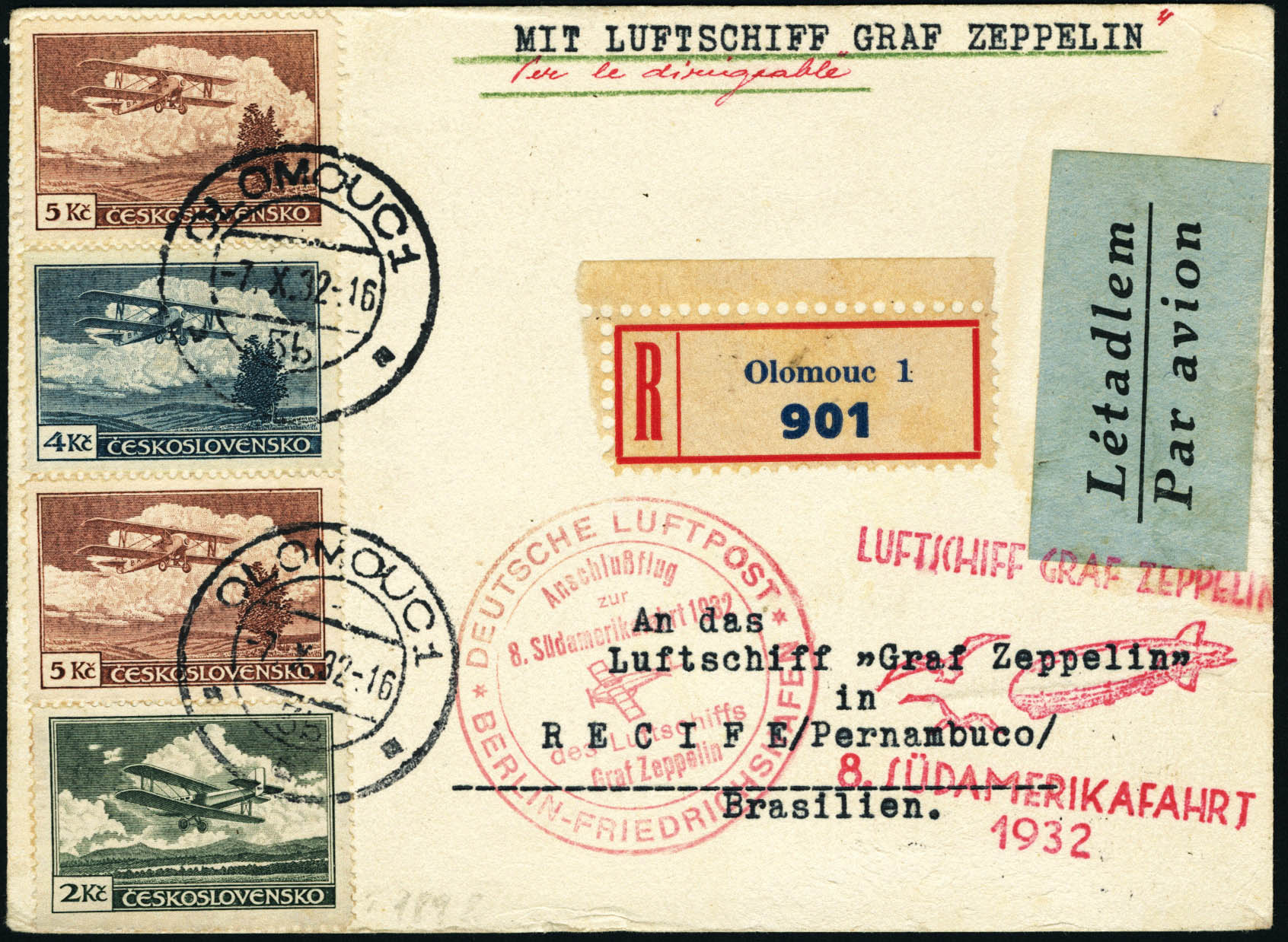 Lot 3403 - tchecoslovaquie poste aerienne - Francois Feldman F.C.N.P François FELDMAN sale #124 Lot 3403 - tchecoslovaquie poste aerienne - Francois Feldman F.C.N.P François FELDMAN sale #124