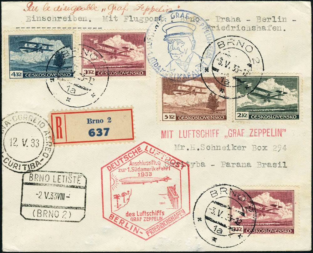 Lot 3409 - tchecoslovaquie poste aerienne - Francois Feldman F.C.N.P François FELDMAN sale #124 Lot 3409 - tchecoslovaquie poste aerienne - Francois Feldman F.C.N.P François FELDMAN sale #124