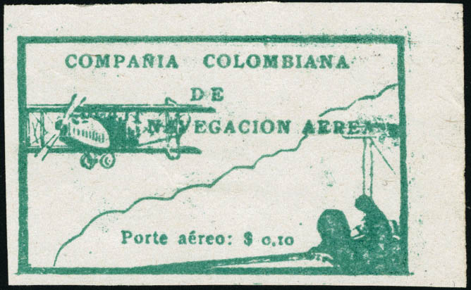 Lot 3498 - colombie poste aerienne -  Francois Feldman F.C.N.P François FELDMAN sale #124