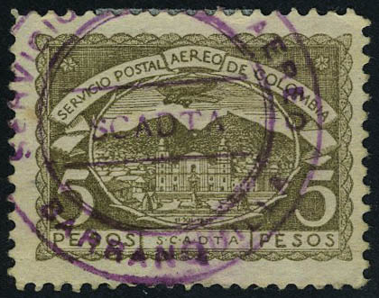 Lot 3500 - colombie poste aerienne -  Francois Feldman F.C.N.P François FELDMAN sale #124