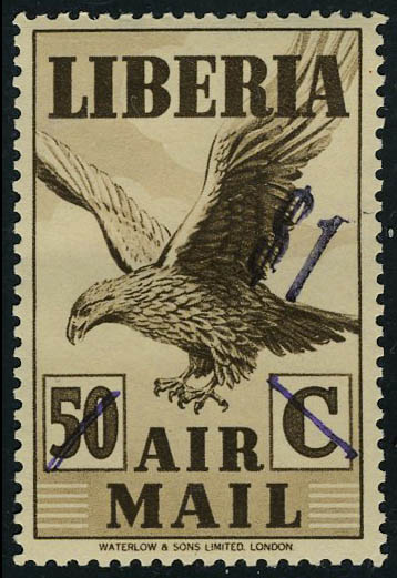 Lot 3568 - Liberia poste aerienne -  Francois Feldman F.C.N.P François FELDMAN sale #124