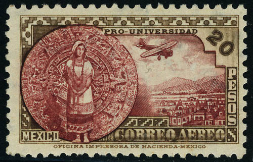 Lot 3576 - mexique poste aerienne -  Francois Feldman F.C.N.P François FELDMAN sale #124