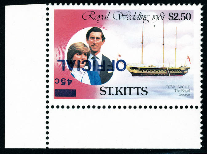 Lot 3598 - saint-christophe timbres de service -  Francois Feldman F.C.N.P François FELDMAN sale #124