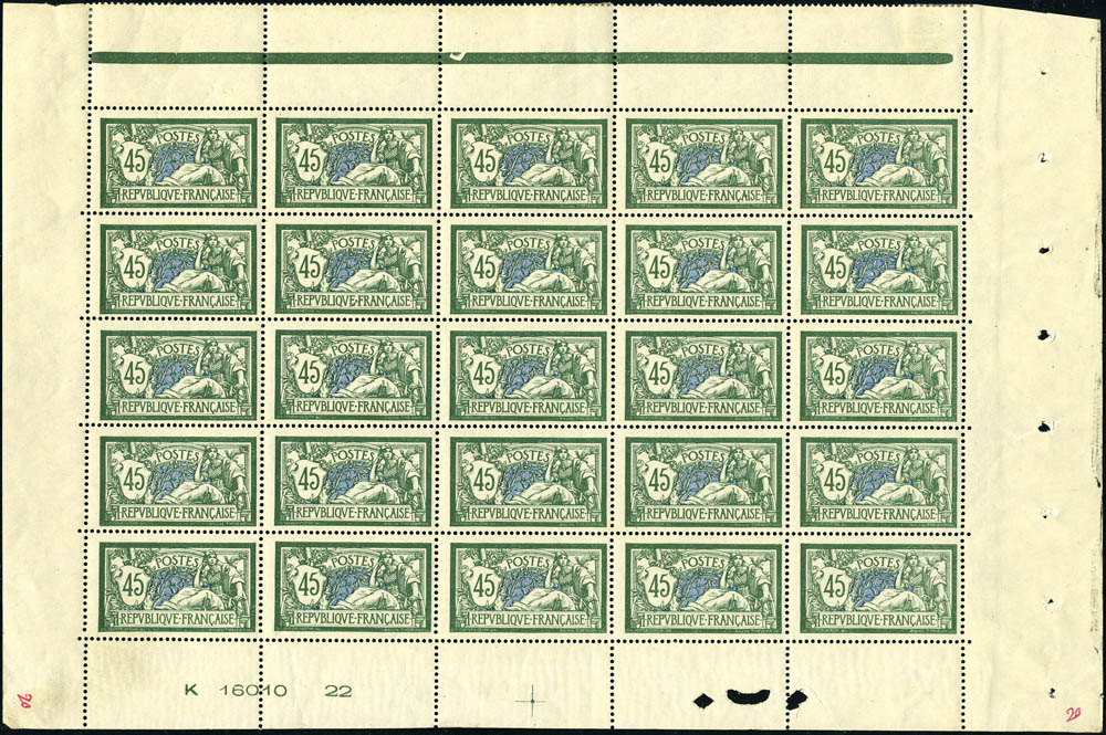 Lot 398 - France a partir de 1900 -  Francois Feldman F.C.N.P François FELDMAN sale #124