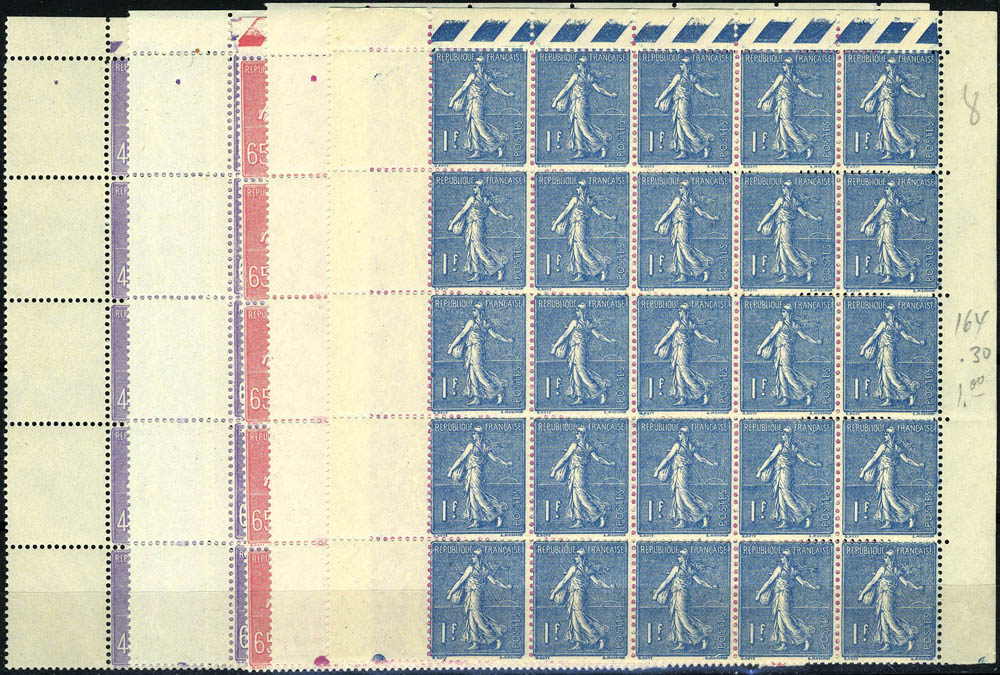 Lot 445 - France a partir de 1900 -  Francois Feldman F.C.N.P François FELDMAN sale #124