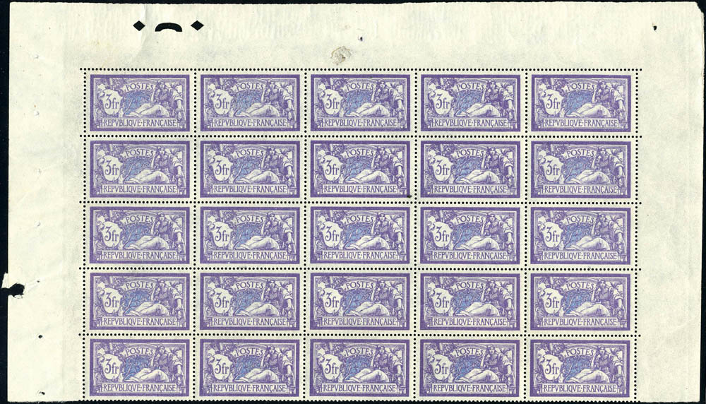 Lot 454 - France a partir de 1900 - Francois Feldman F.C.N.P François FELDMAN sale #124 Lot 454 - France a partir de 1900 - Francois Feldman F.C.N.P François FELDMAN sale #124