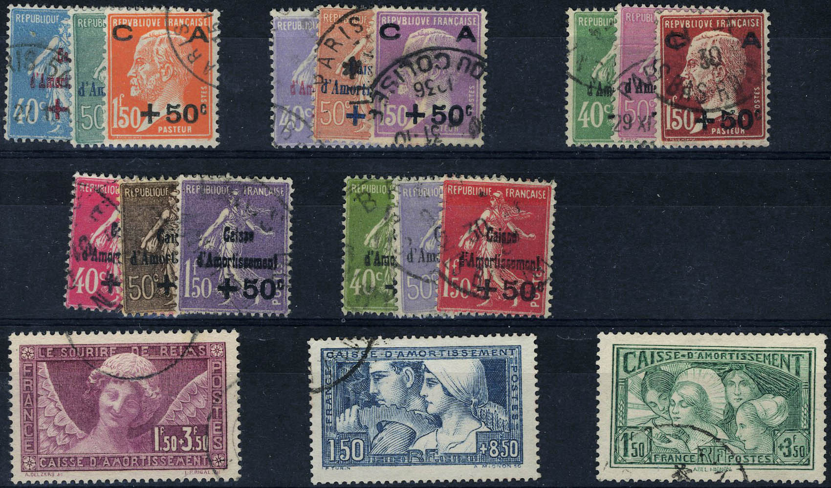 Lot 485 - France a partir de 1900 - Francois Feldman F.C.N.P François FELDMAN sale #124 Lot 485 - France a partir de 1900 - Francois Feldman F.C.N.P François FELDMAN sale #124