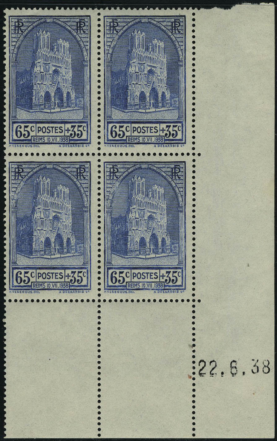 Lot 606 - France a partir de 1900 -  Francois Feldman F.C.N.P François FELDMAN sale #124