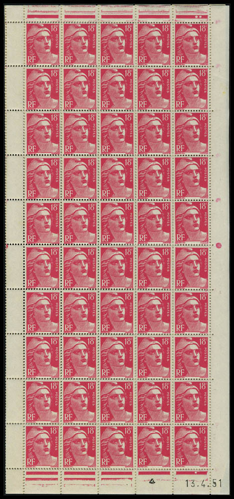 Lot 692 - France a partir de 1900 - Francois Feldman F.C.N.P François FELDMAN sale #124 Lot 692 - France a partir de 1900 - Francois Feldman F.C.N.P François FELDMAN sale #124