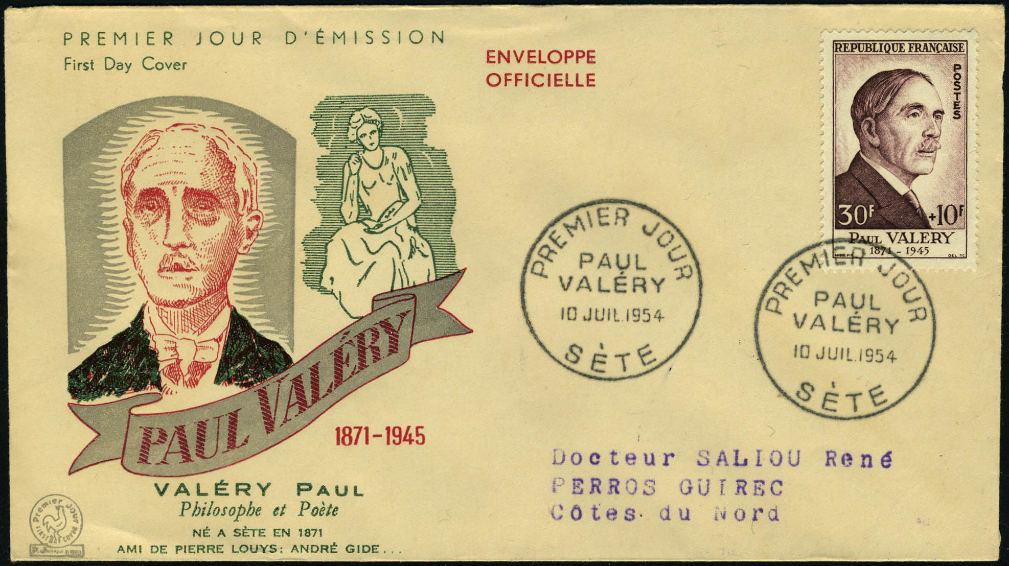 Lot 703 - France a partir de 1900 -  Francois Feldman F.C.N.P François FELDMAN sale #124
