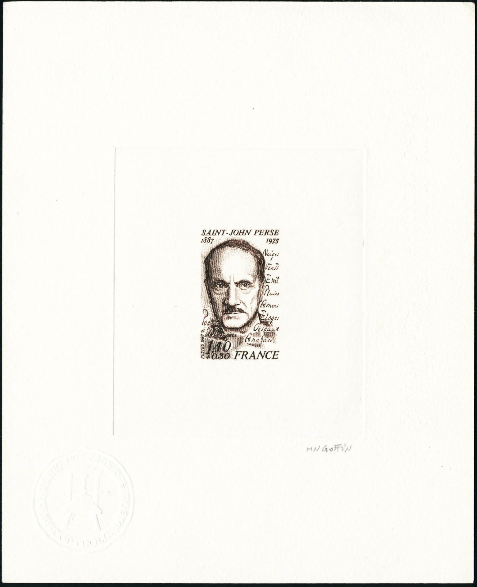 Lot 843 - France a partir de 1900 - Francois Feldman F.C.N.P François FELDMAN sale #124 Lot 843 - France a partir de 1900 - Francois Feldman F.C.N.P François FELDMAN sale #124