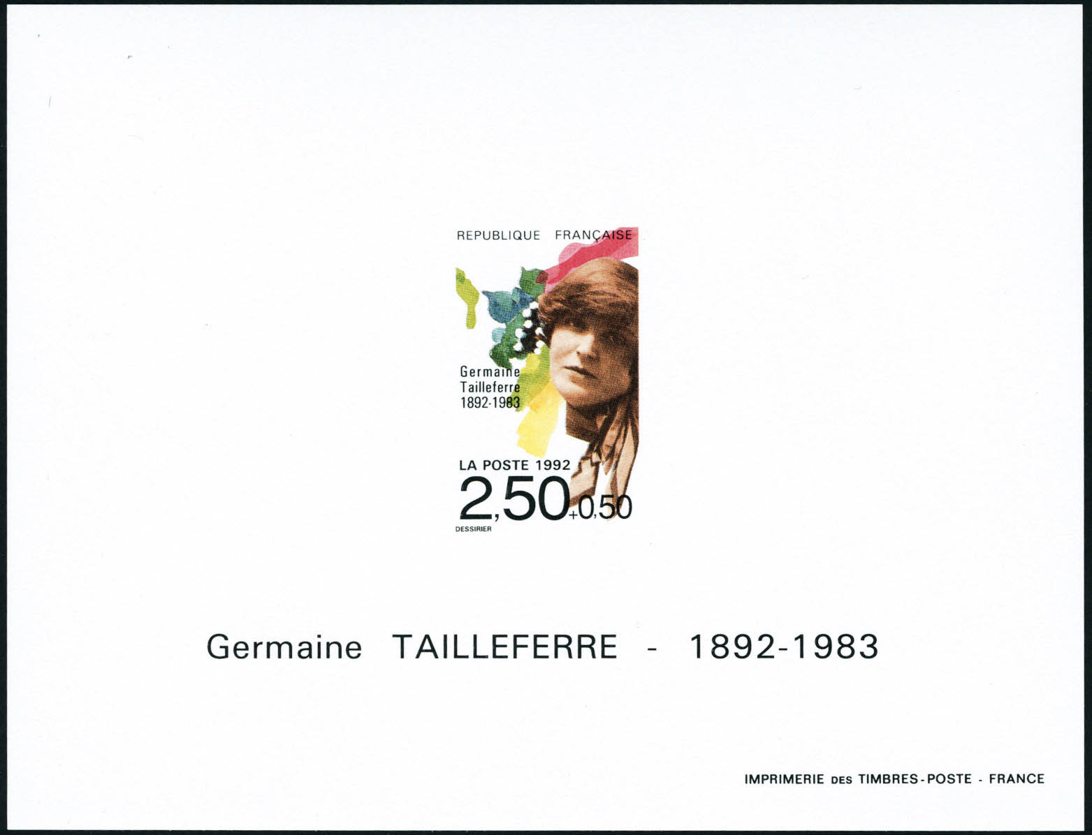 Lot 887 - France a partir de 1900 -  Francois Feldman F.C.N.P François FELDMAN sale #124