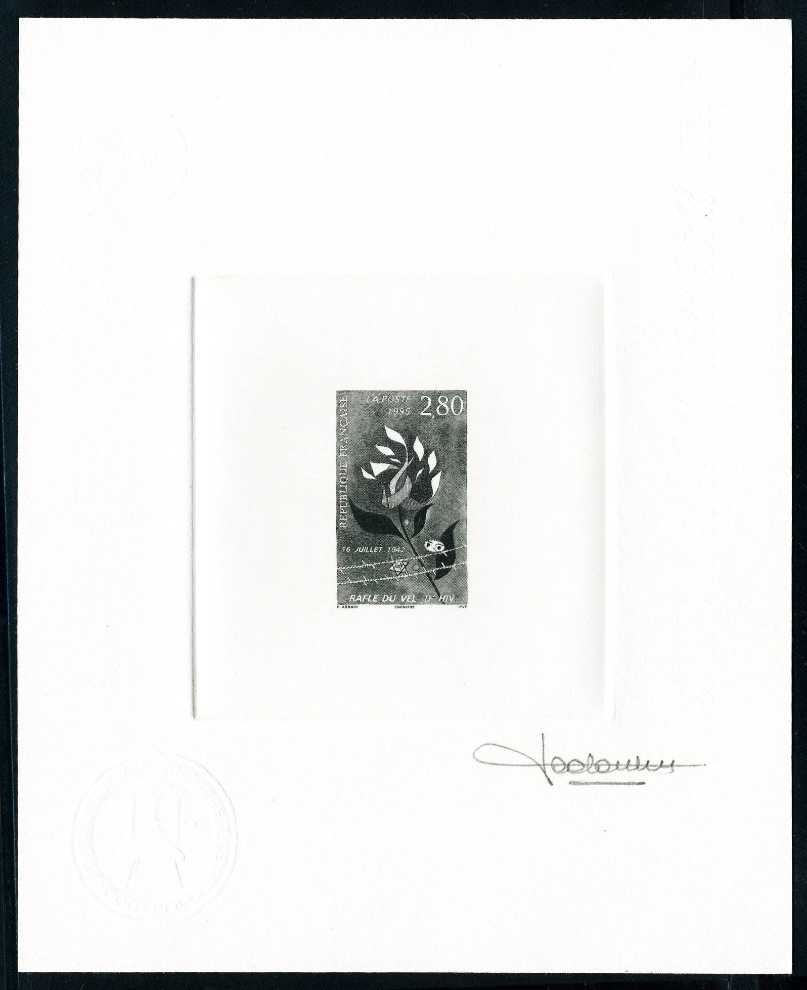 Lot 925 - France a partir de 1900 -  Francois Feldman F.C.N.P François FELDMAN sale #124
