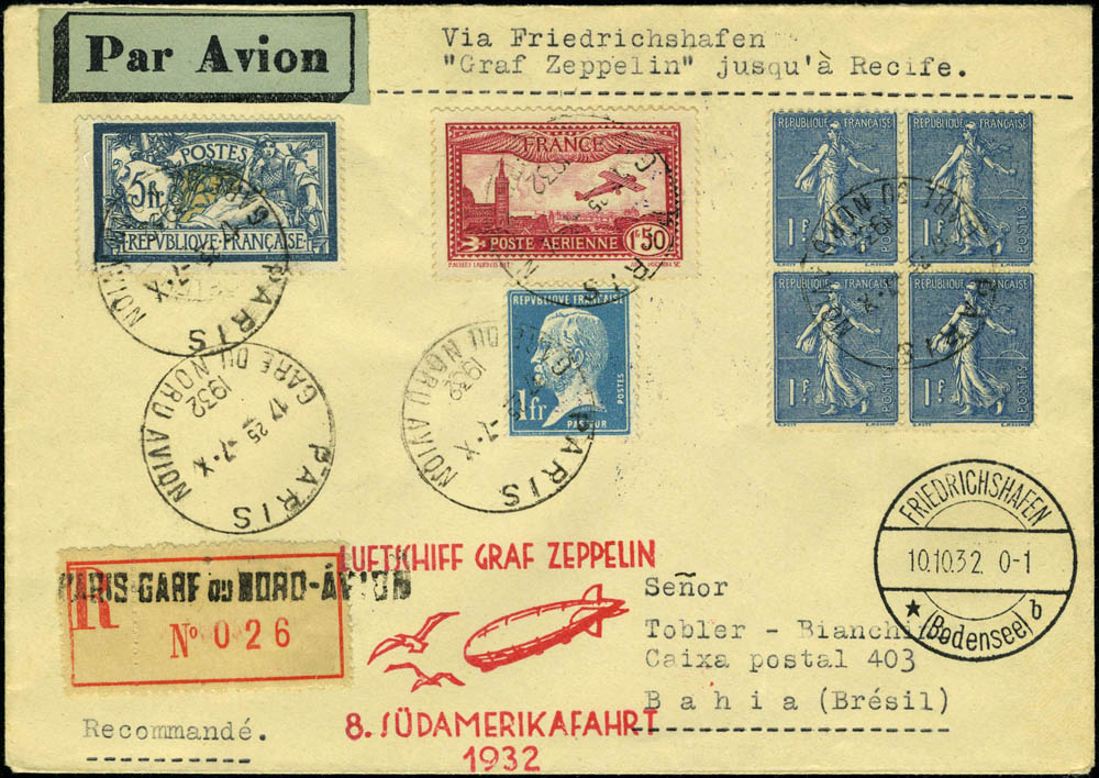 Lot 984 - France poste aerienne - Francois Feldman F.C.N.P François FELDMAN sale #124 Lot 984 - France poste aerienne - Francois Feldman F.C.N.P François FELDMAN sale #124