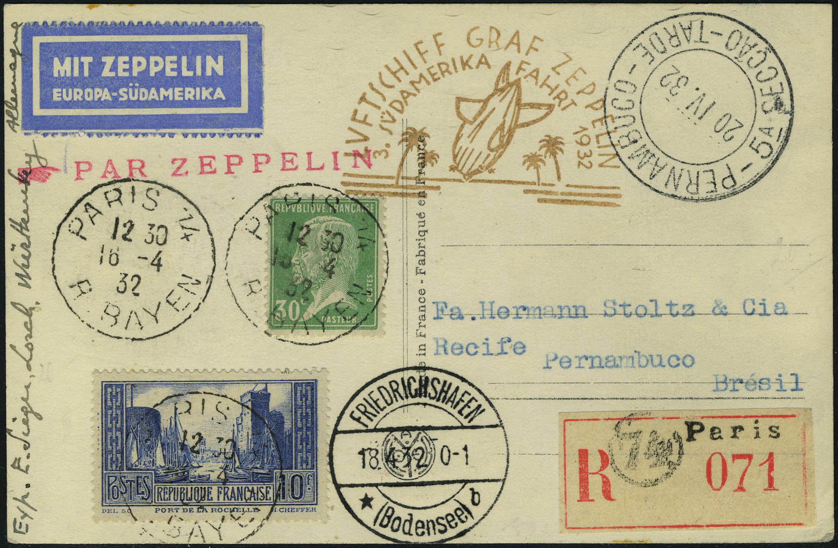 Lot 991 - France poste aerienne - Francois Feldman F.C.N.P François FELDMAN sale #124 Lot 991 - France poste aerienne - Francois Feldman F.C.N.P François FELDMAN sale #124