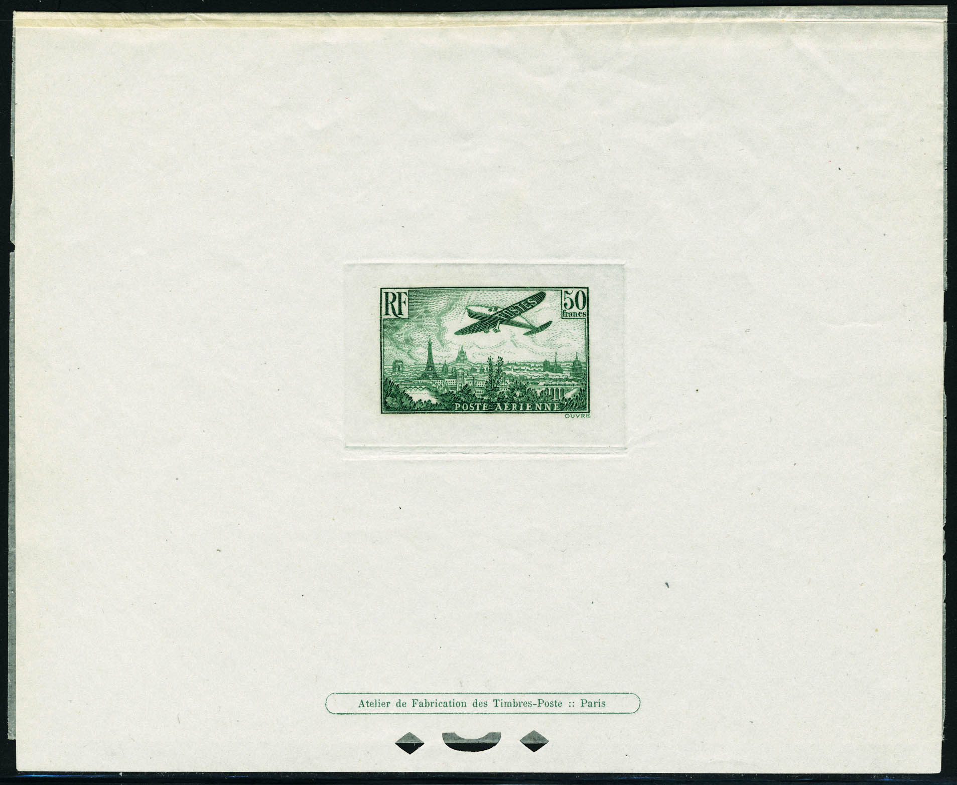 Lot 995 - France poste aerienne - Francois Feldman F.C.N.P François FELDMAN sale #124 Lot 995 - France poste aerienne - Francois Feldman F.C.N.P François FELDMAN sale #124